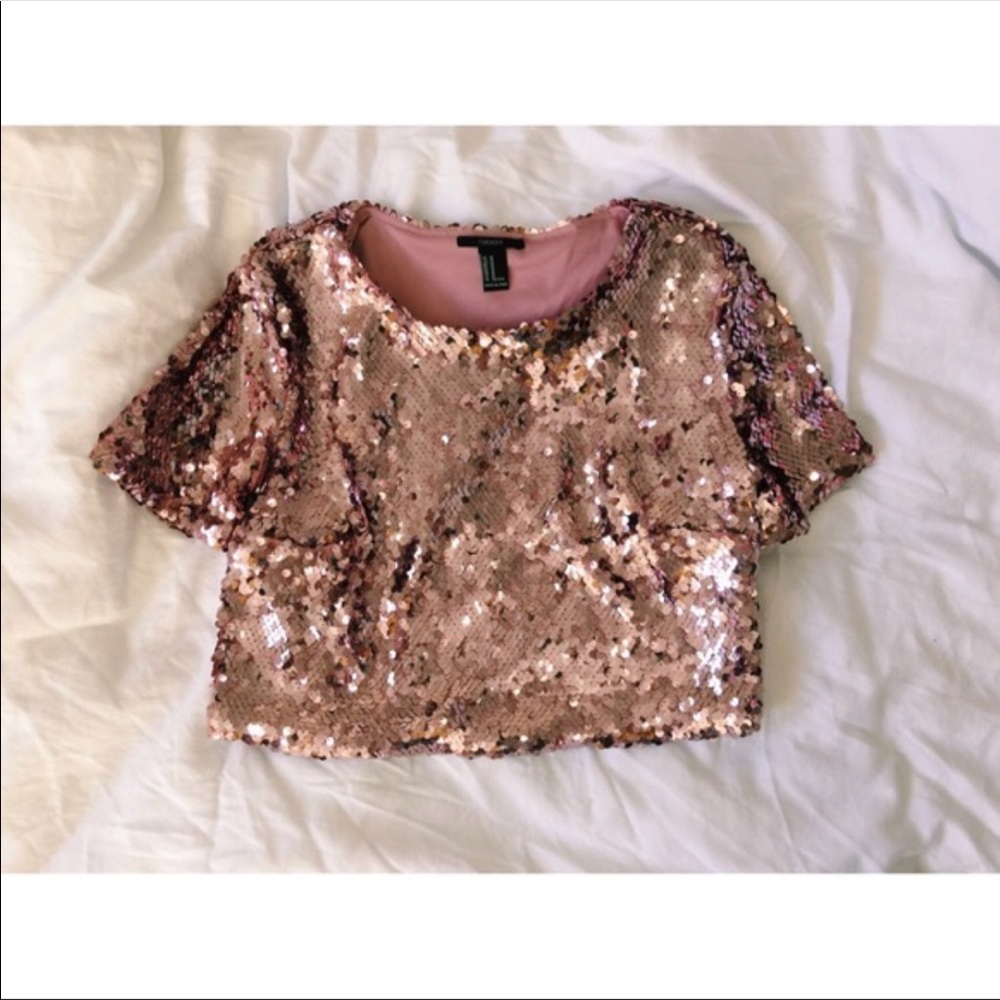 Sequin top